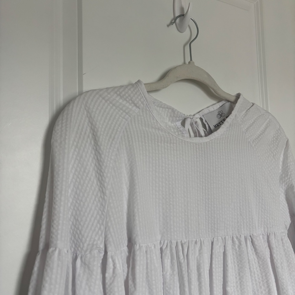 Mette Bjerg Striped Long Sleeve Mini Dress - Picture 8 of 8